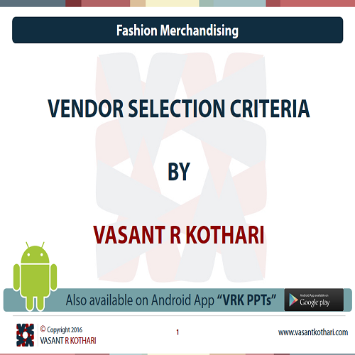 12VendorSelectionCriteria